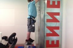 Corporation Name Window Film