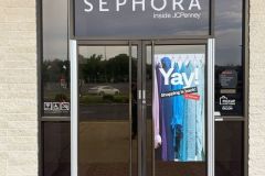Our team installed this UV/Heat protection film to a Sephora store front!