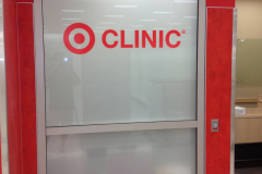 Corporate Names & Logos On Glass